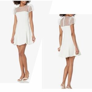 Likely Fina puff sleeve dress